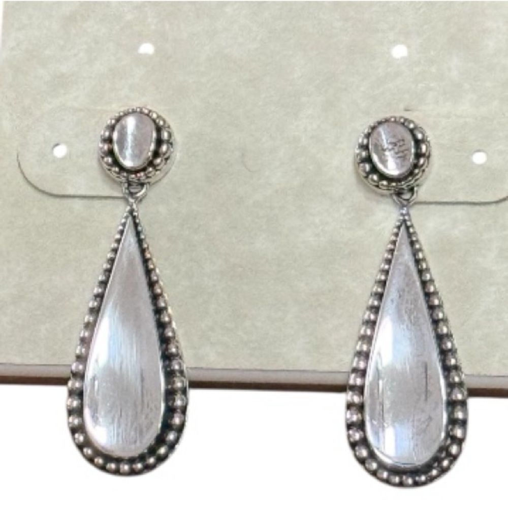 🤩Gorgeous🤩 LAGOS Imagine Collection sterling silver drop earrings NEW - Picture 3 of 7